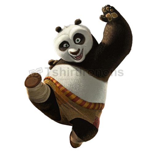 Kung Fu Panda T-shirts Iron On Transfers N2671